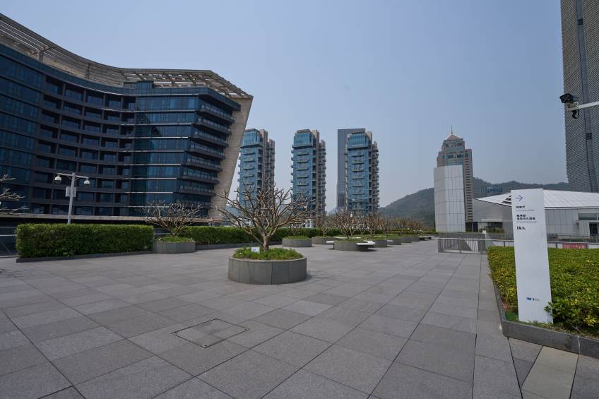 海上世界文化艺术中心 屋顶花园