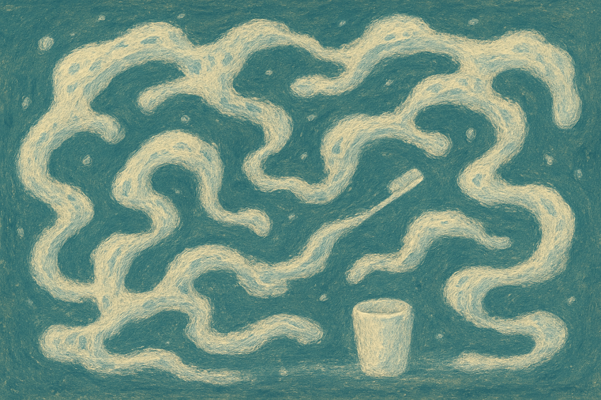 《你愿意分享牙膏沫吗》